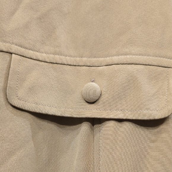 Silk August Silk Tan Midi Dress - Picture 4 of 14